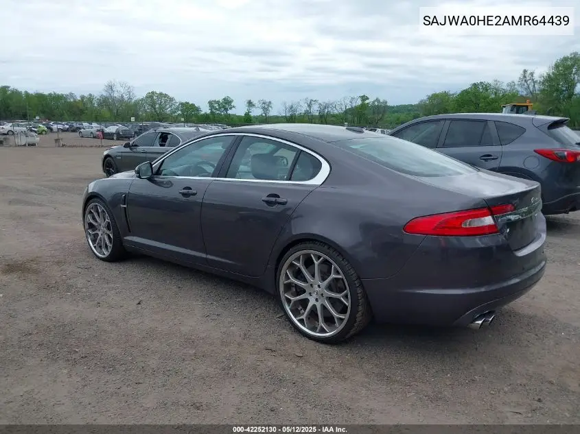 2010 Jaguar Xf Supercharged VIN: SAJWA0HE2AMR64439 Lot: 42252130
