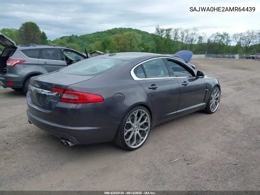 2010 Jaguar Xf Supercharged VIN: SAJWA0HE2AMR64439 Lot: 42252130