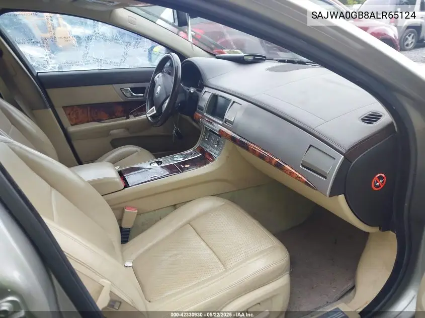 2010 Jaguar Xf Premium VIN: SAJWA0GB8ALR65124 Lot: 42330930