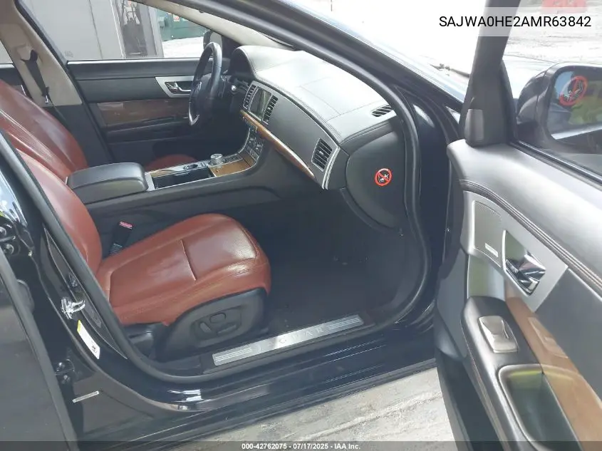 2010 Jaguar Xf Supercharged VIN: SAJWA0HE2AMR63842 Lot: 42762075