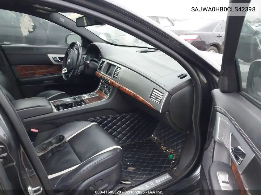 2012 Jaguar Xf Portfolio VIN: SAJWA0HB0CLS42398 Lot: 41605529