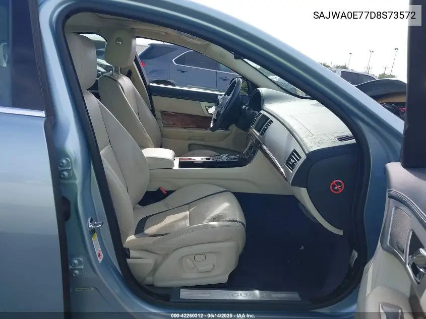 2013 Jaguar Xf V6 Sc VIN: SAJWA0E77D8S73572 Lot: 42260312