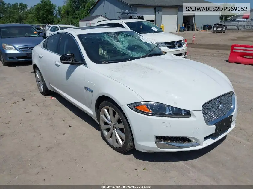 2013 Jaguar Xf I4 T VIN: SAJWA0ES2DPS69052 Lot: 42567961