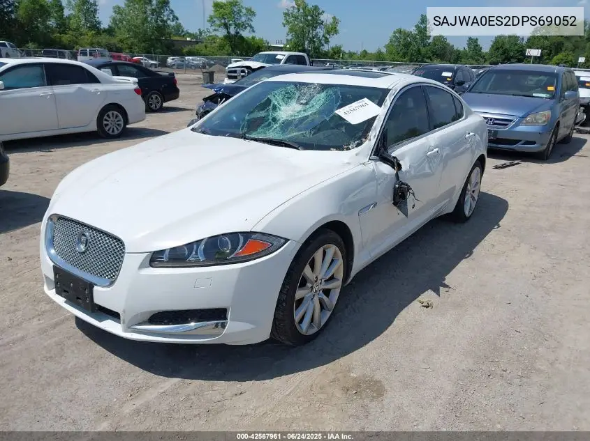 2013 Jaguar Xf I4 T VIN: SAJWA0ES2DPS69052 Lot: 42567961