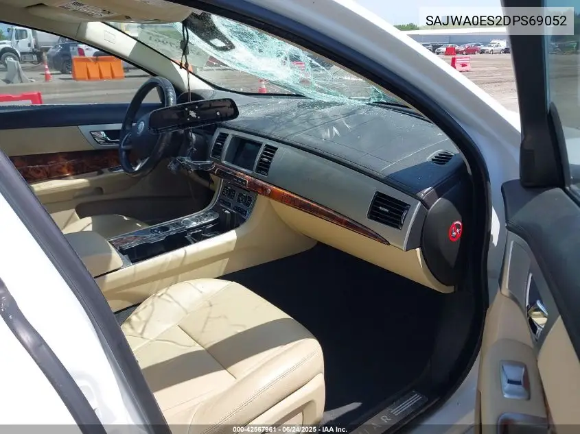 2013 Jaguar Xf I4 T VIN: SAJWA0ES2DPS69052 Lot: 42567961