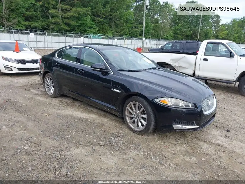 2013 Jaguar Xf I4 T VIN: SAJWA0ES9DPS98645 Lot: 42605636