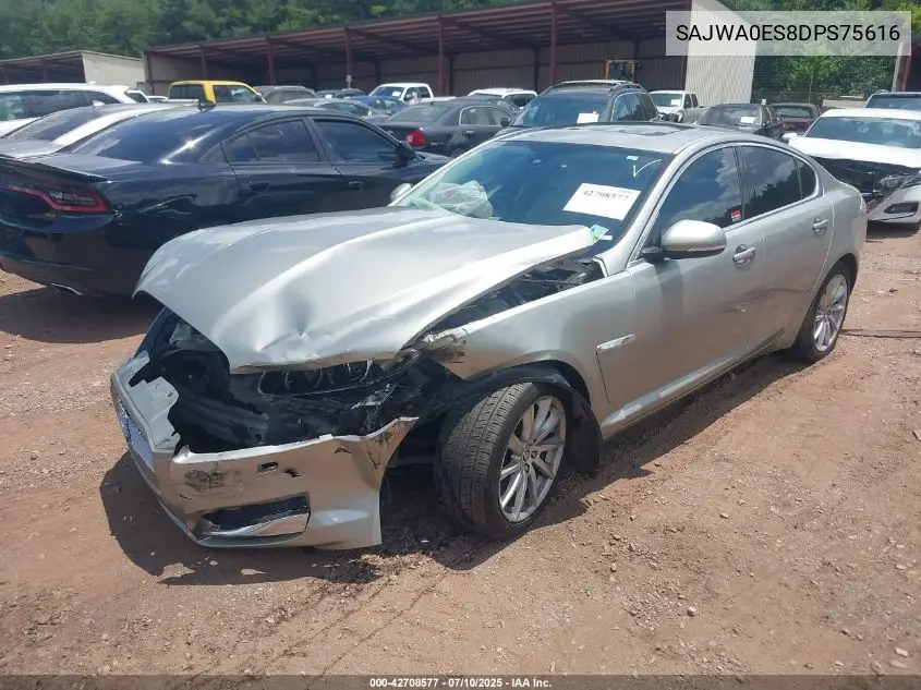 sajwa0es8dps75616 SAJWA0ES8DPS75616 2013 Jaguar Xf I4 T