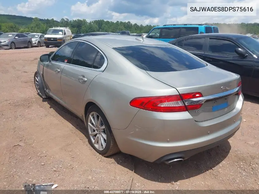 sajwa0es8dps75616 SAJWA0ES8DPS75616 2013 Jaguar Xf I4 T