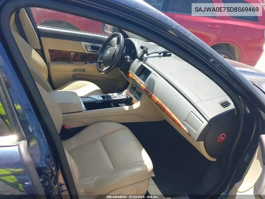 2013 Jaguar Xf V6 Sc VIN: SAJWA0E75D8S69469 Lot: 42805934
