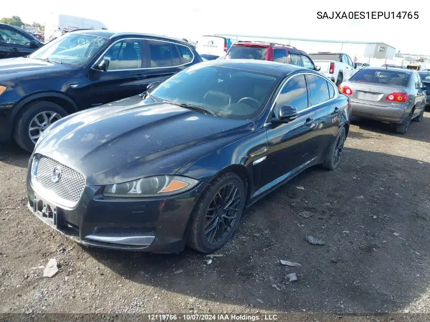 2014 Jaguar Xf VIN: SAJXA0ES1EPU14765 Lot: 12119766