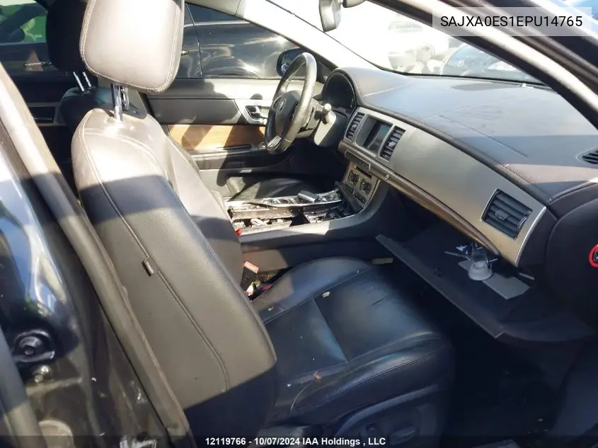 2014 Jaguar Xf VIN: SAJXA0ES1EPU14765 Lot: 12119766