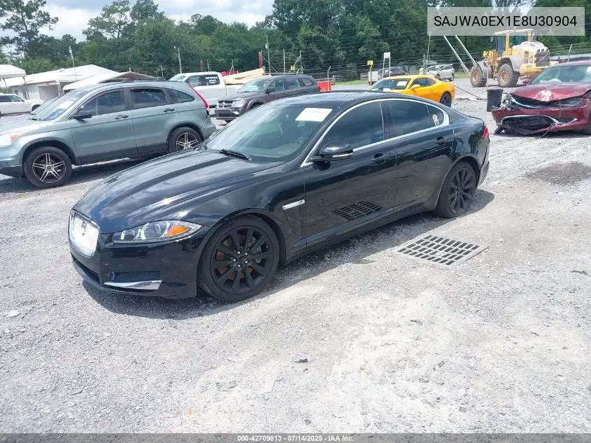 2014 Jaguar Xf V6 Sc VIN: SAJWA0EX1E8U30904 Lot: 42709813