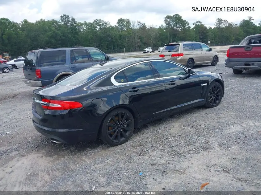 2014 Jaguar Xf V6 Sc VIN: SAJWA0EX1E8U30904 Lot: 42709813