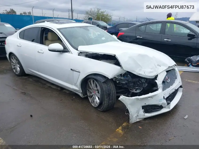 2015 Jaguar Xf 2.0T Premium VIN: SAJWA0FS4FPU87673 Lot: 41738653