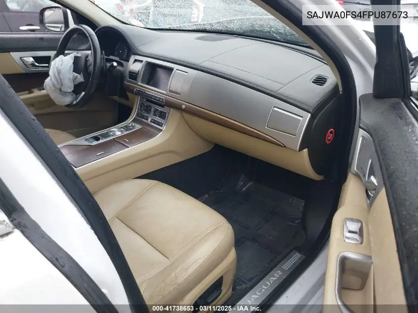 2015 Jaguar Xf 2.0T Premium VIN: SAJWA0FS4FPU87673 Lot: 41738653