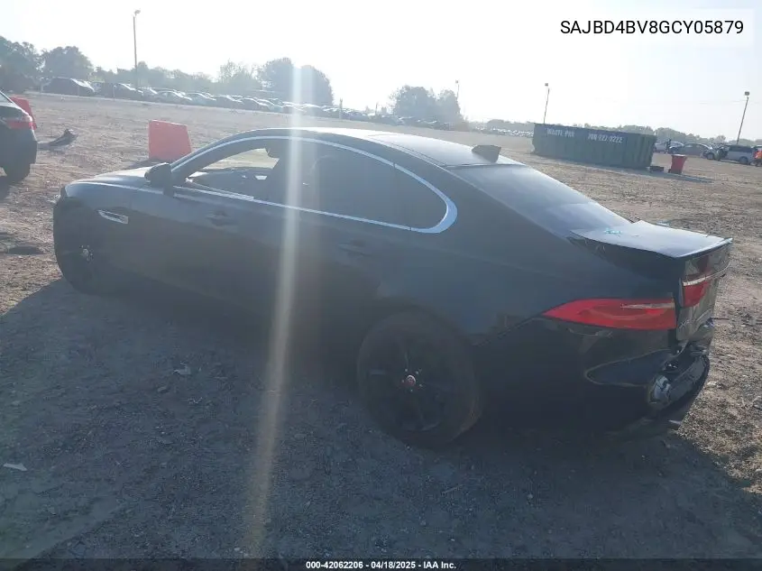 2016 Jaguar Xf 35T Premium VIN: SAJBD4BV8GCY05879 Lot: 42062206