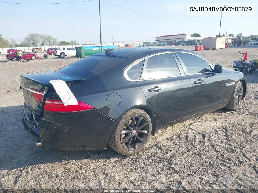 2016 Jaguar Xf 35T Premium VIN: SAJBD4BV8GCY05879 Lot: 42062206