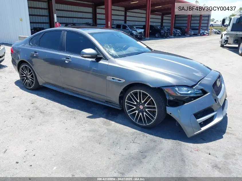 2016 Jaguar Xf 35T R-Sport VIN: SAJBF4BV3GCY00437 Lot: 42185994