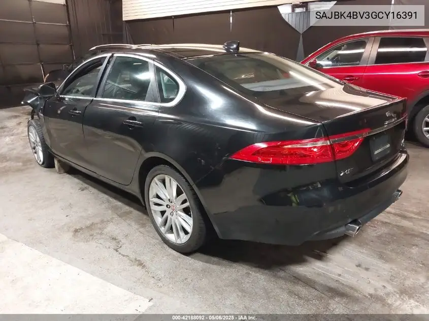 2016 Jaguar Xf 35T Prestige VIN: SAJBK4BV3GCY16391 Lot: 42188092