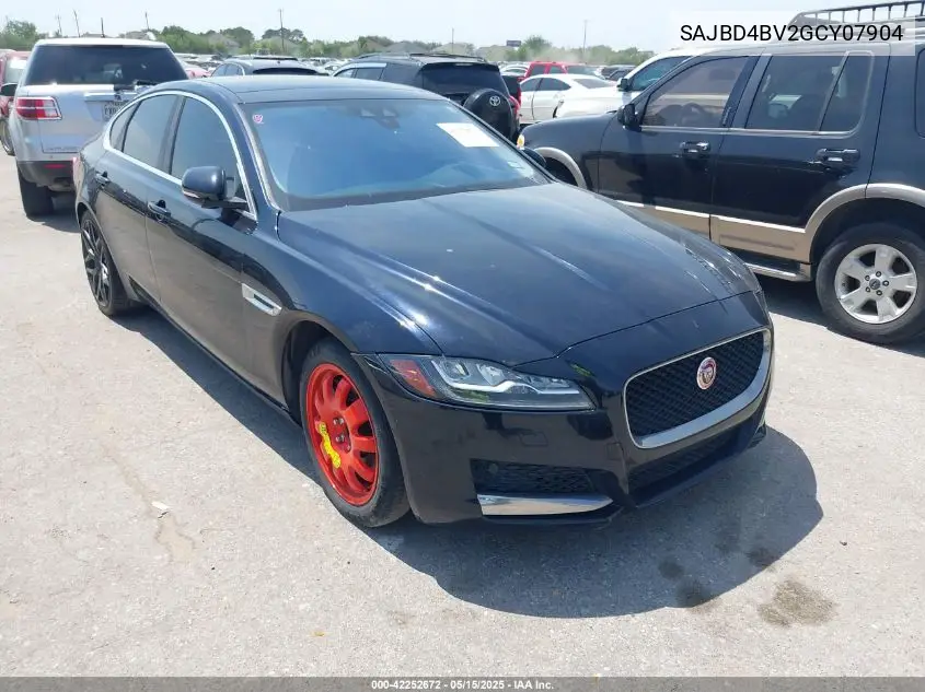 2016 Jaguar Xf 35T Premium VIN: SAJBD4BV2GCY07904 Lot: 42252672