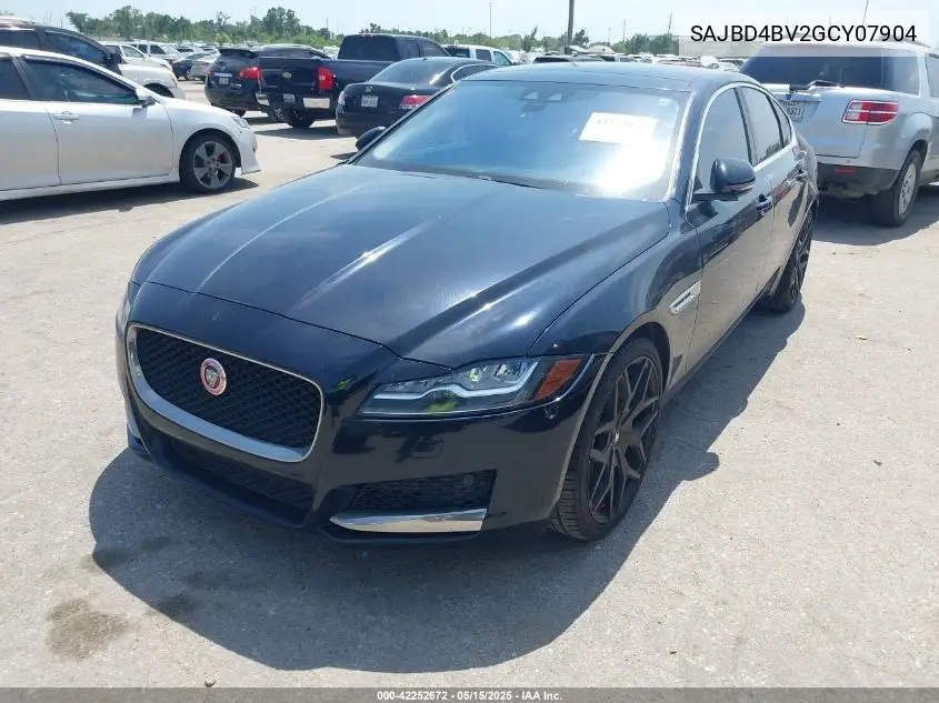 2016 Jaguar Xf 35T Premium VIN: SAJBD4BV2GCY07904 Lot: 42252672