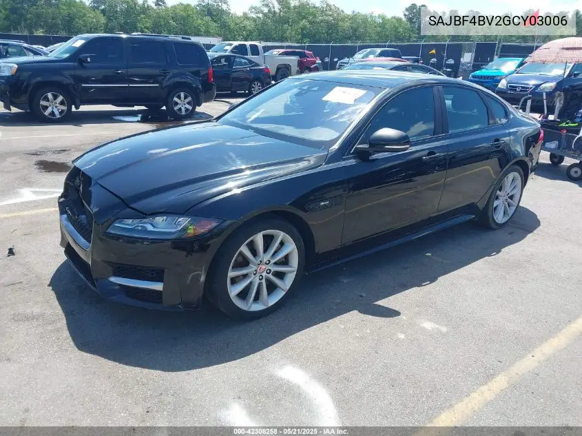 2016 Jaguar Xf 35T R-Sport VIN: SAJBF4BV2GCY03006 Lot: 42308258