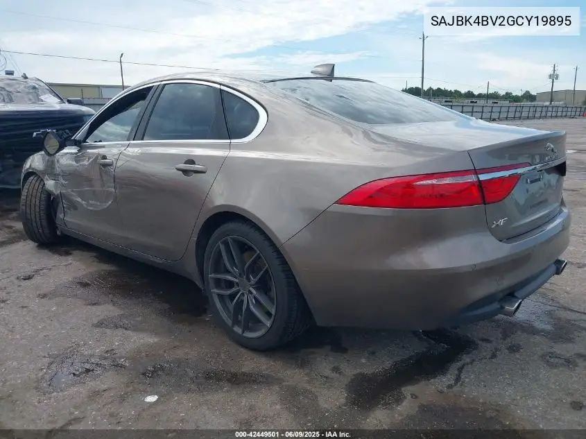 2016 Jaguar Xf 35T Prestige VIN: SAJBK4BV2GCY19895 Lot: 42449501