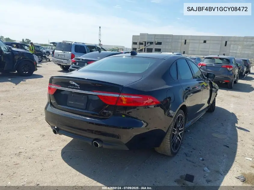 2016 Jaguar Xf 35T R-Sport VIN: SAJBF4BV1GCY08472 Lot: 42688124