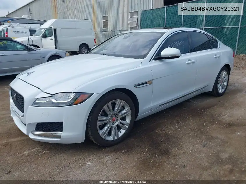2016 Jaguar Xf 35T Premium VIN: SAJBD4BVXGCY20321 Lot: 42694583