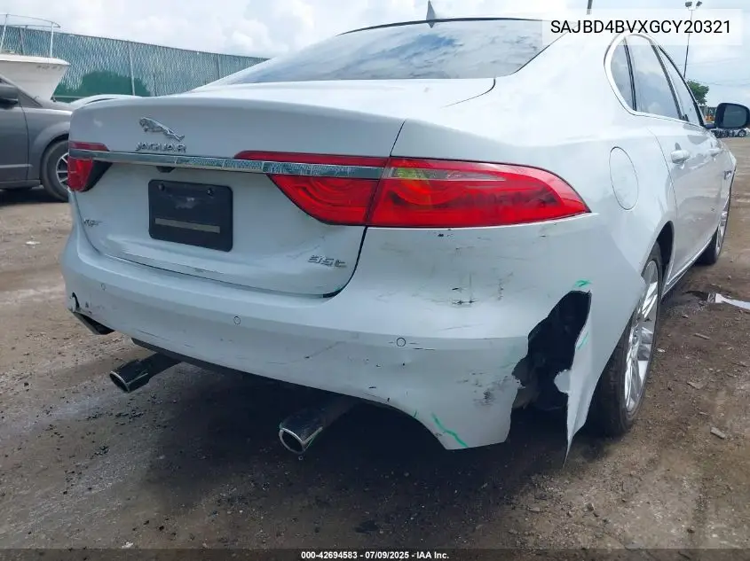 2016 Jaguar Xf 35T Premium VIN: SAJBD4BVXGCY20321 Lot: 42694583