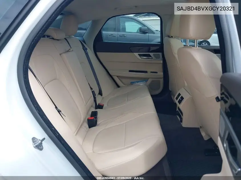 2016 Jaguar Xf 35T Premium VIN: SAJBD4BVXGCY20321 Lot: 42694583