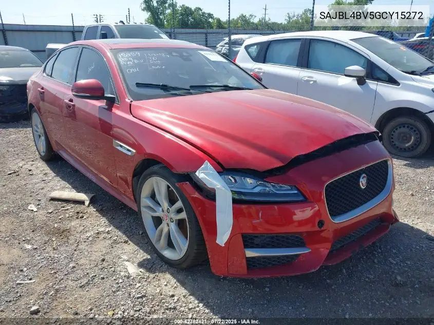 2016 Jaguar Xf 35T R-Sport VIN: SAJBL4BV5GCY15272 Lot: 42782421