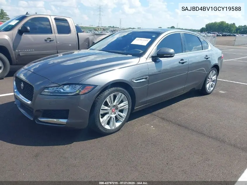2016 Jaguar Xf 35T Premium VIN: SAJBD4BV1GCY19588 Lot: 42797215
