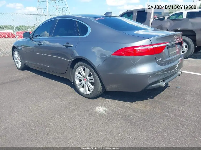2016 Jaguar Xf 35T Premium VIN: SAJBD4BV1GCY19588 Lot: 42797215