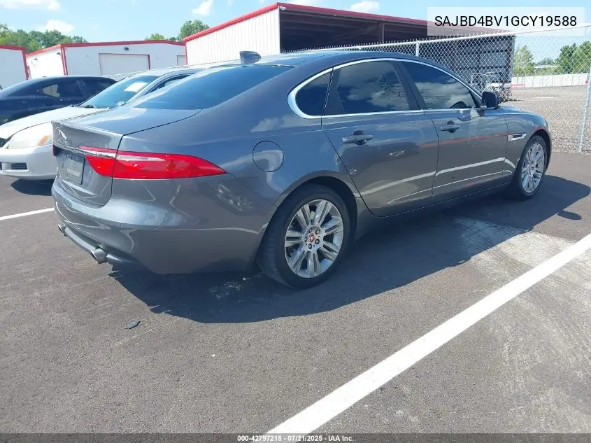 2016 Jaguar Xf 35T Premium VIN: SAJBD4BV1GCY19588 Lot: 42797215