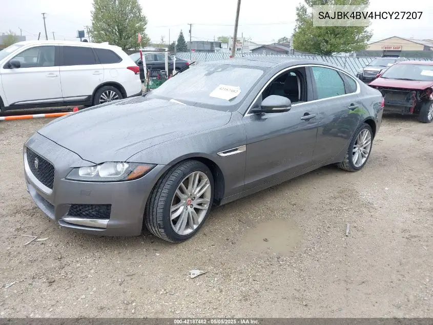 2017 Jaguar Xf 35T Prestige VIN: SAJBK4BV4HCY27207 Lot: 42187482