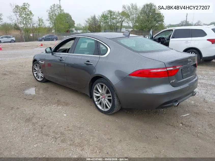 2017 Jaguar Xf 35T Prestige VIN: SAJBK4BV4HCY27207 Lot: 42187482