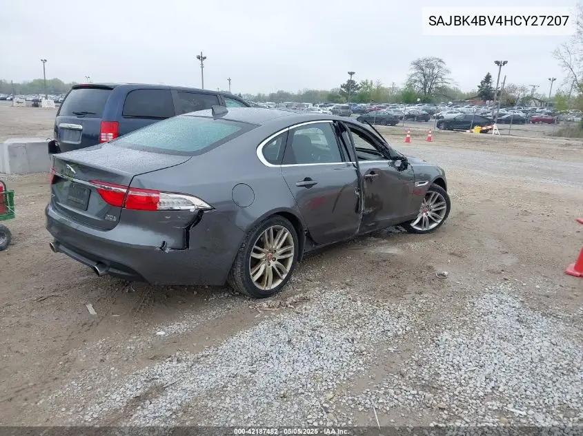 2017 Jaguar Xf 35T Prestige VIN: SAJBK4BV4HCY27207 Lot: 42187482