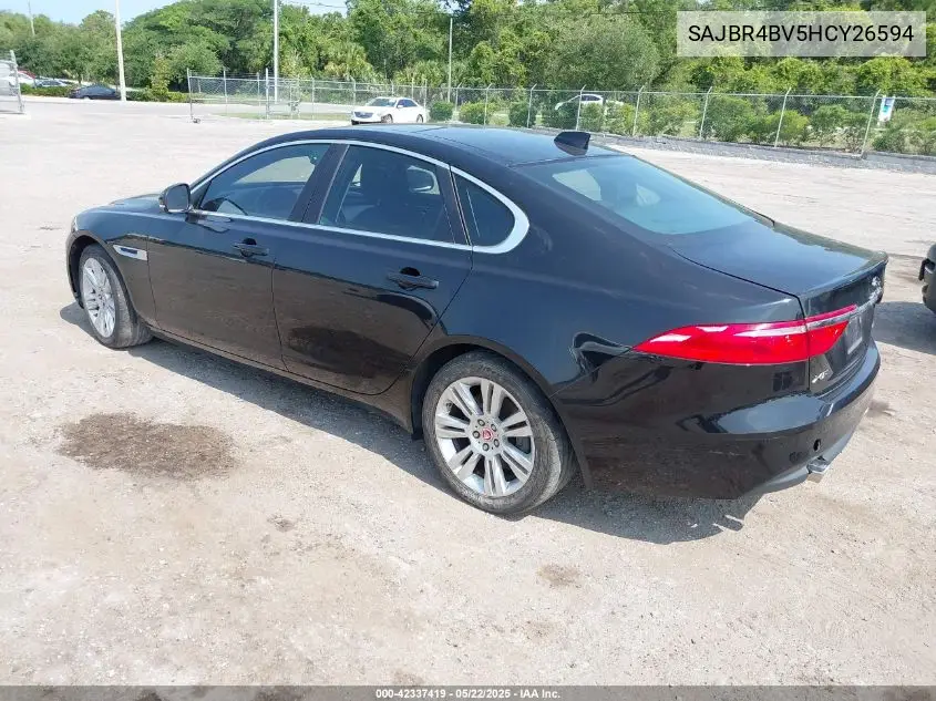 2017 Jaguar Xf 35T VIN: SAJBR4BV5HCY26594 Lot: 42337419