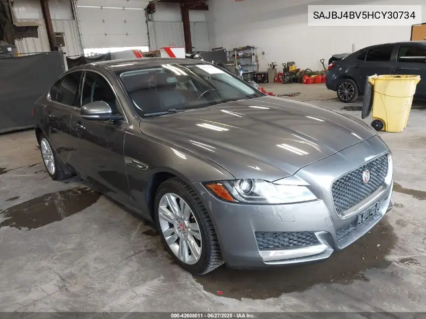 2017 Jaguar Xf 35T Premium VIN: SAJBJ4BV5HCY30734 Lot: 42608011