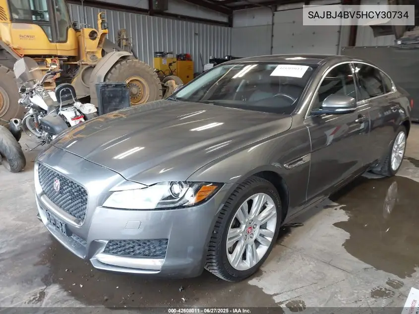 2017 Jaguar Xf 35T Premium VIN: SAJBJ4BV5HCY30734 Lot: 42608011