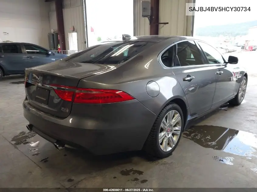 2017 Jaguar Xf 35T Premium VIN: SAJBJ4BV5HCY30734 Lot: 42608011