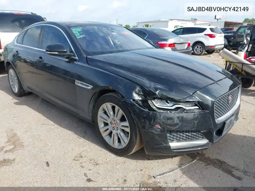 2017 Jaguar Xf 35T Premium VIN: SAJBD4BV0HCY42149 Lot: 42684960