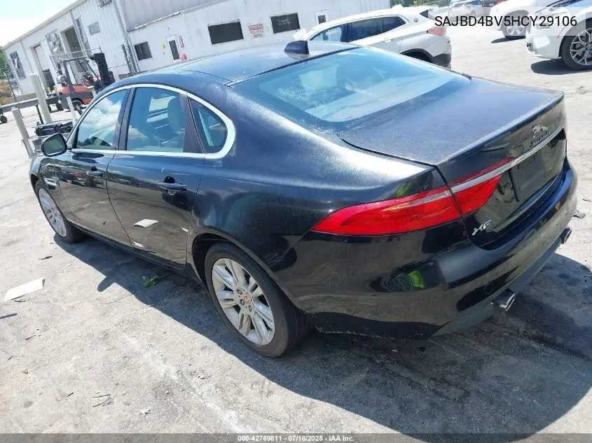 2017 Jaguar Xf 35T Premium VIN: SAJBD4BV5HCY29106 Lot: 42769811