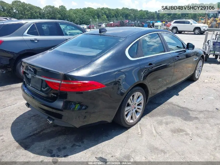 2017 Jaguar Xf 35T Premium VIN: SAJBD4BV5HCY29106 Lot: 42769811