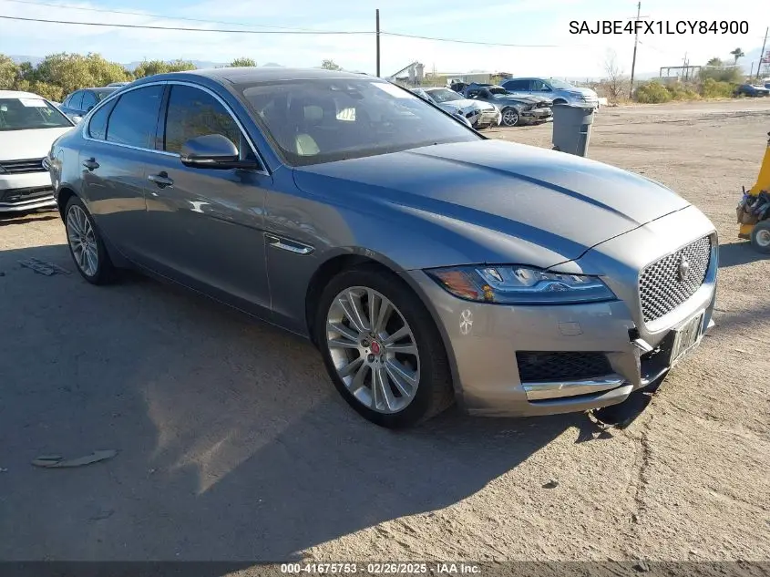 2020 Jaguar Xf 25T Prestige Rwd Automatic VIN: SAJBE4FX1LCY84900 Lot: 41675753