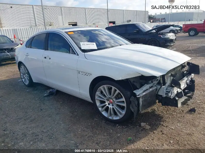 2020 Jaguar Xf 25T Premium Rwd Automatic VIN: SAJBD4FX5LCY83283 Lot: 41769510