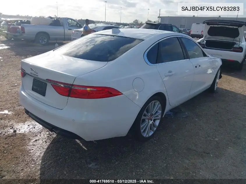 2020 Jaguar Xf 25T Premium Rwd Automatic VIN: SAJBD4FX5LCY83283 Lot: 41769510
