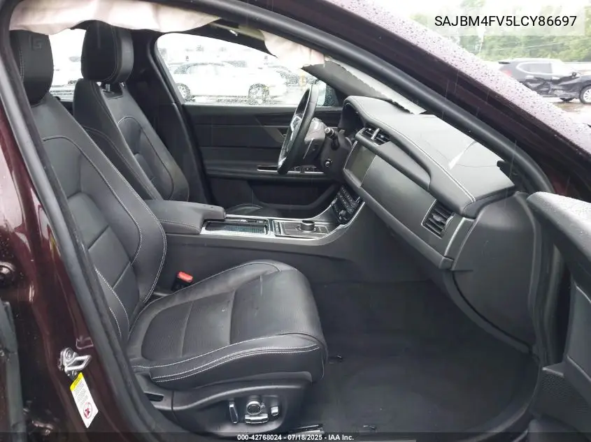 2020 Jaguar Xf S Awd Automatic VIN: SAJBM4FV5LCY86697 Lot: 42768024