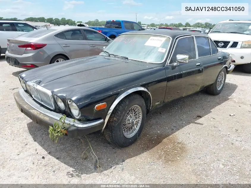 1982 Jaguar Xj6 VIN: SAJAV1248CC341050 Lot: 42653594